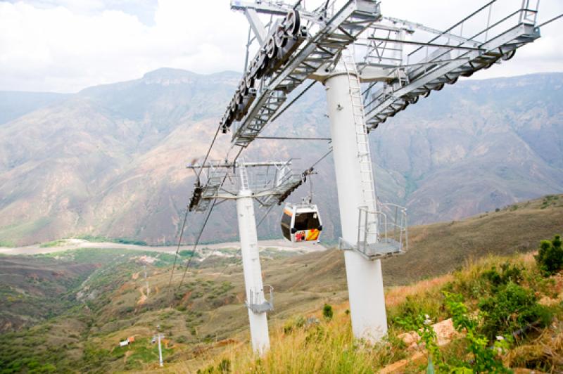 Teleferico del Parque Nacional del Chicamocha, San...