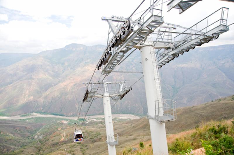 Teleferico del Parque Nacional del Chicamocha, San...