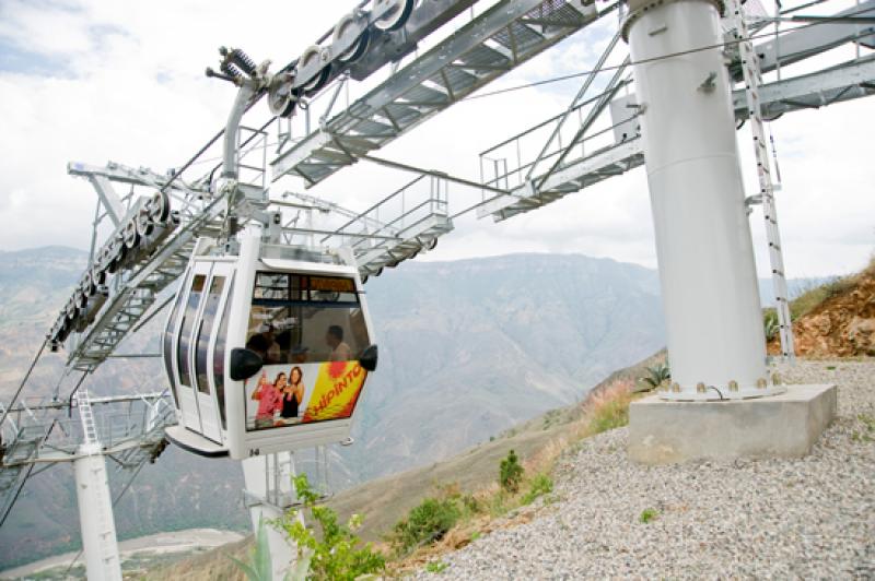 Teleferico del Parque Nacional del Chicamocha, San...