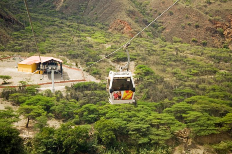 Teleferico del Parque Nacional del Chicamocha, San...