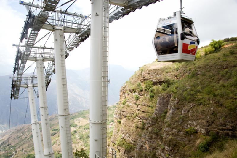 Teleferico del Parque Nacional del Chicamocha, San...