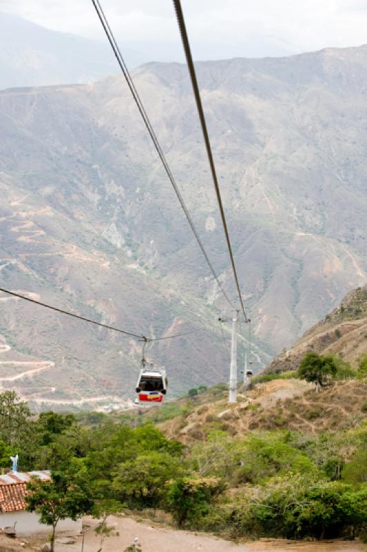 Teleferico del Parque Nacional del Chicamocha, San...