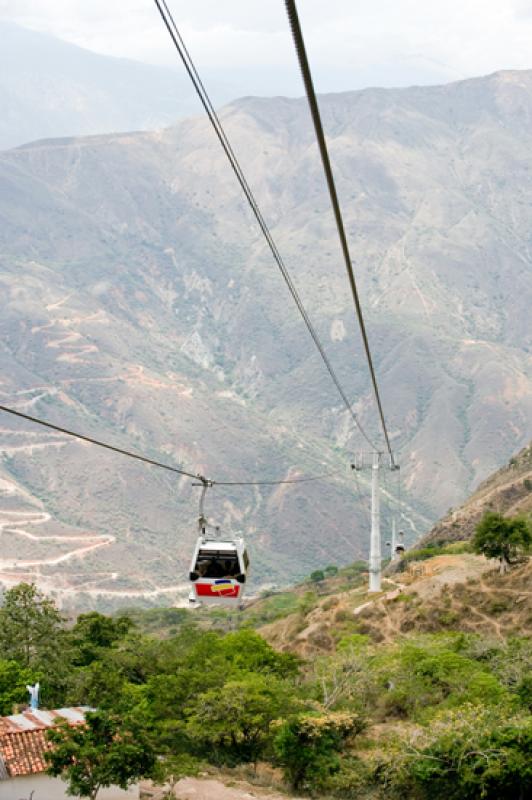 Teleferico del Parque Nacional del Chicamocha, San...