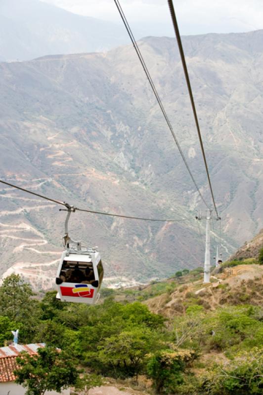 Teleferico del Parque Nacional del Chicamocha, San...