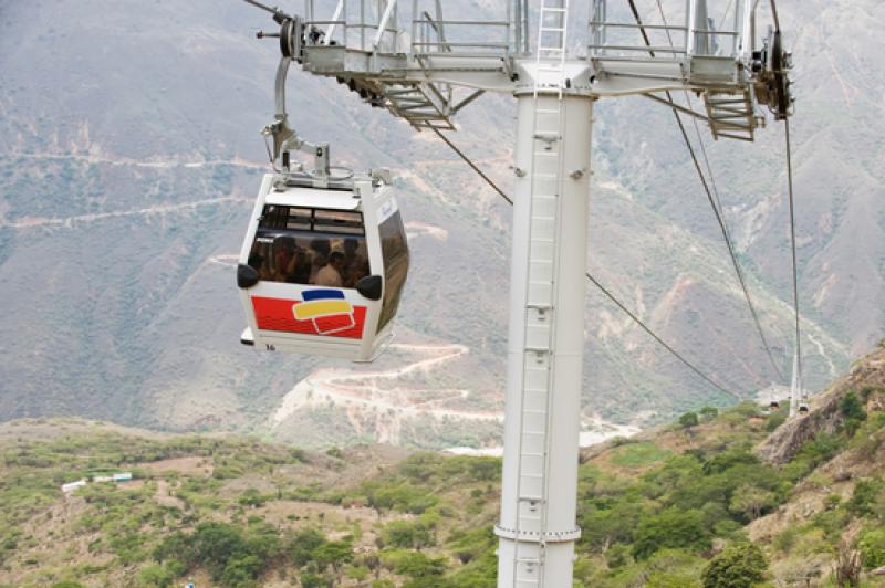 Teleferico del Parque Nacional del Chicamocha, San...