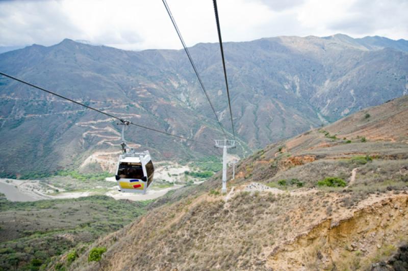 Teleferico del Parque Nacional del Chicamocha, San...