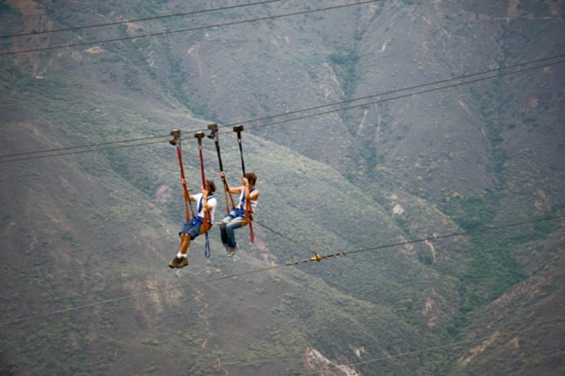 Cablevuelo Extremo, Parque Nacional del Chicamocha...