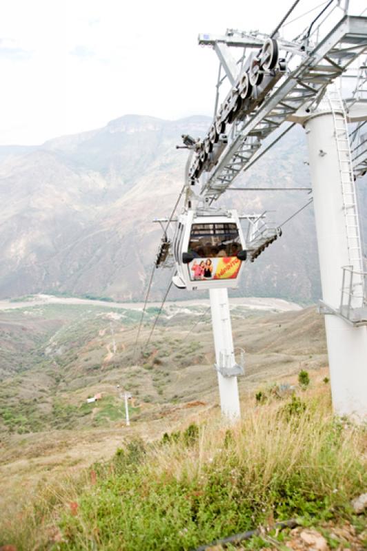 Teleferico del Parque Nacional del Chicamocha, San...