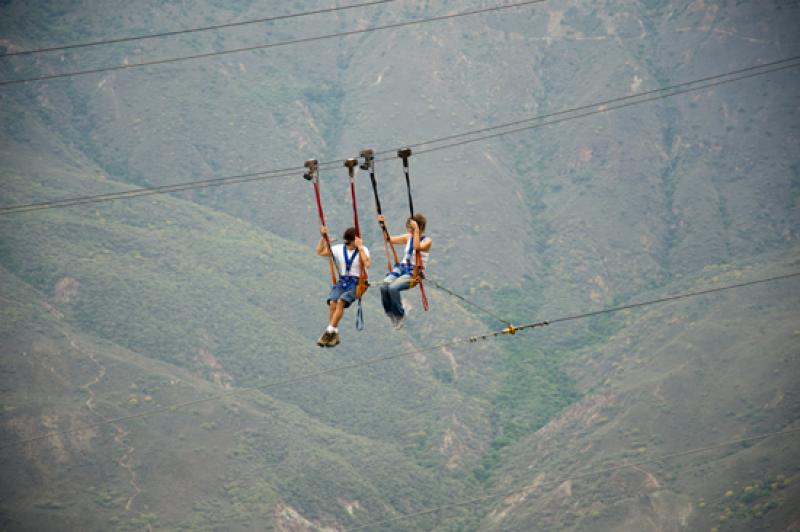 Cablevuelo Extremo, Parque Nacional del Chicamocha...