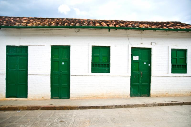 Arquitectura Tradicional, Barichara, Santander, Bu...