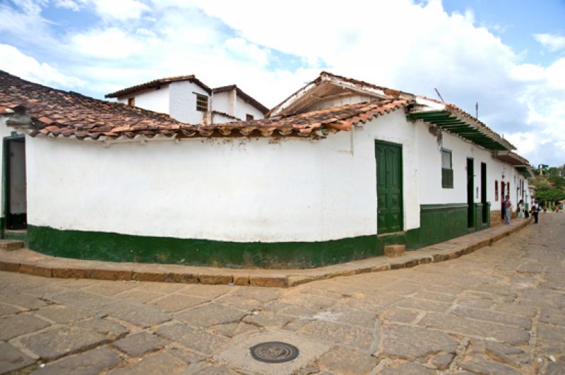 Arquitectura Tradicional, Barichara, Santander, Bu...