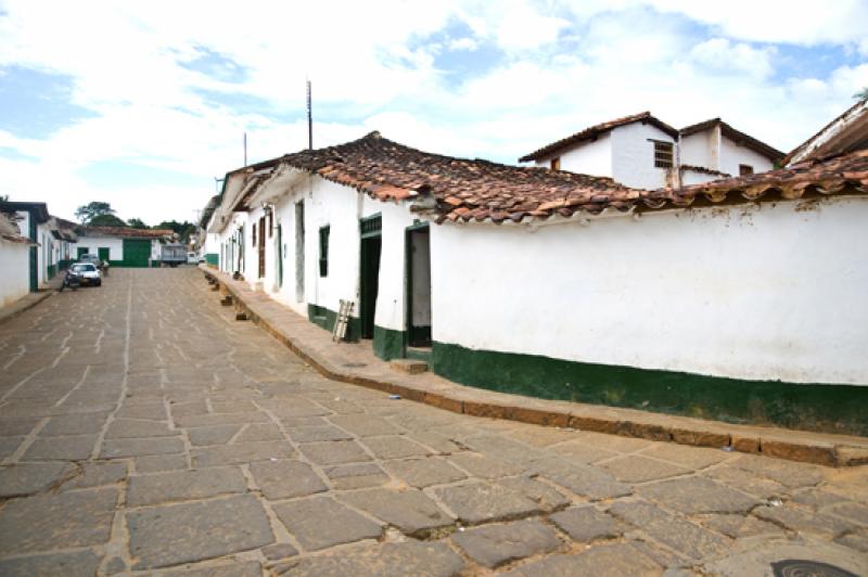 Arquitectura Tradicional, Barichara, Santander, Bu...