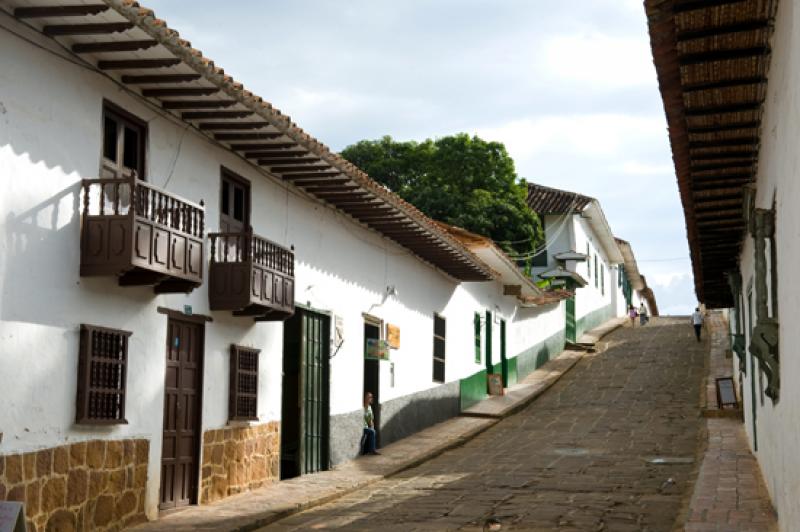 Arquitectura Tradicional, Barichara, Santander, Bu...