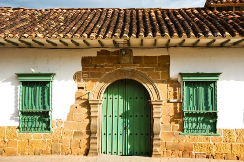 Arquitectura Tradicional, Barichara, Santander, Bu...