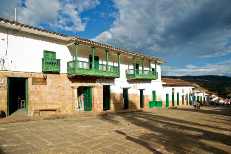 Arquitectura Tradicional, Barichara, Santander, Bu...