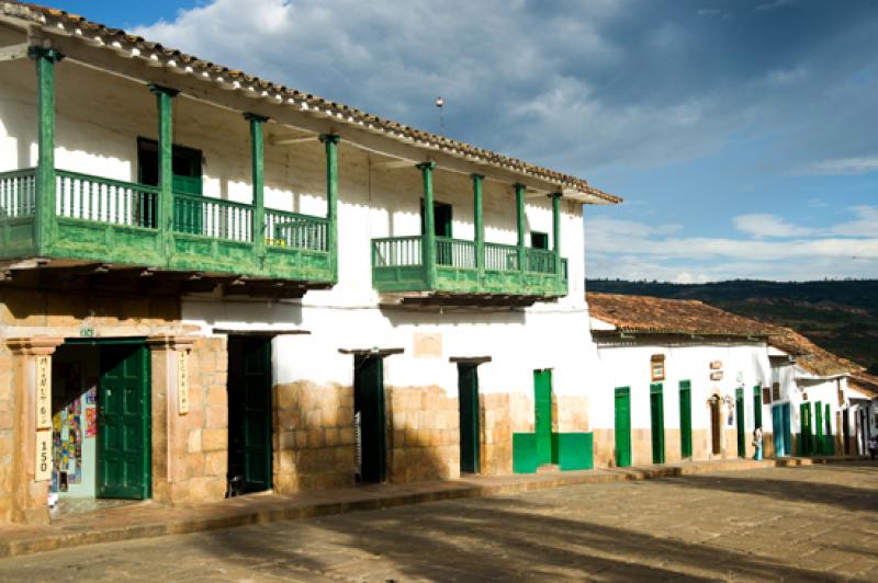 Arquitectura Tradicional, Barichara, Santander, Bu...