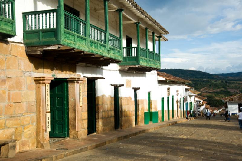 Arquitectura Tradicional, Barichara, Santander, Bu...