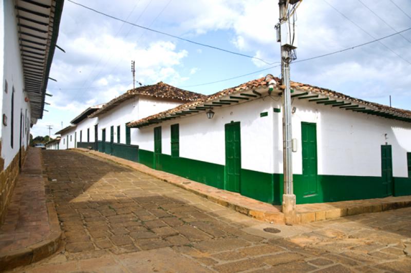 Arquitectura Tradicional, Barichara, Santander, Bu...