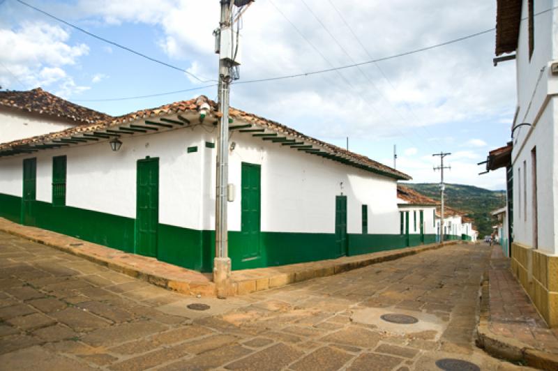 Arquitectura Tradicional, Barichara, Santander, Bu...