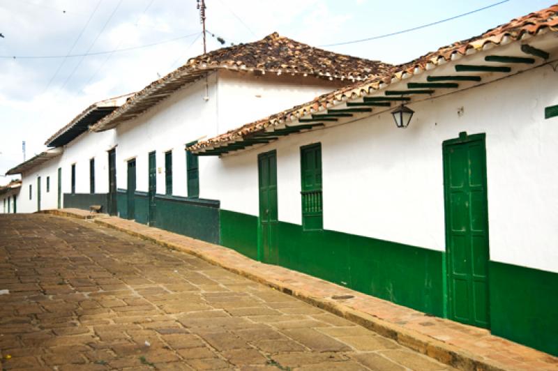 Arquitectura Tradicional, Barichara, Santander, Bu...