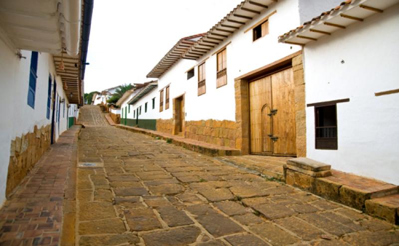 Arquitectura Tradicional, Barichara, Santander, Bu...