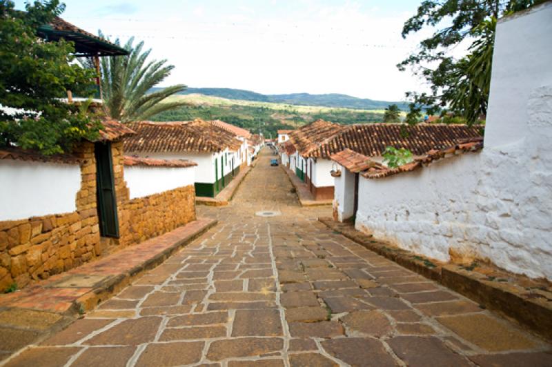 Arquitectura Tradicional, Barichara, Santander, Bu...