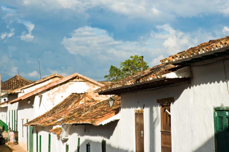 Arquitectura Tradicional, Barichara, Santander, Bu...