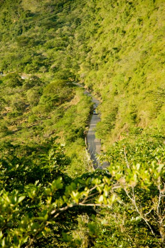 Carretera en Barichara, Santander, Bucaramanga, Co...