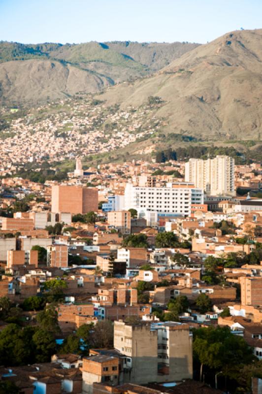 Panoramica de la Ciudad de Medellin, Antioquia, Co...