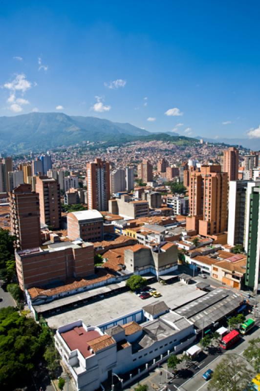 Panoramica de la Ciudad de Medellin, Antioquia, Co...