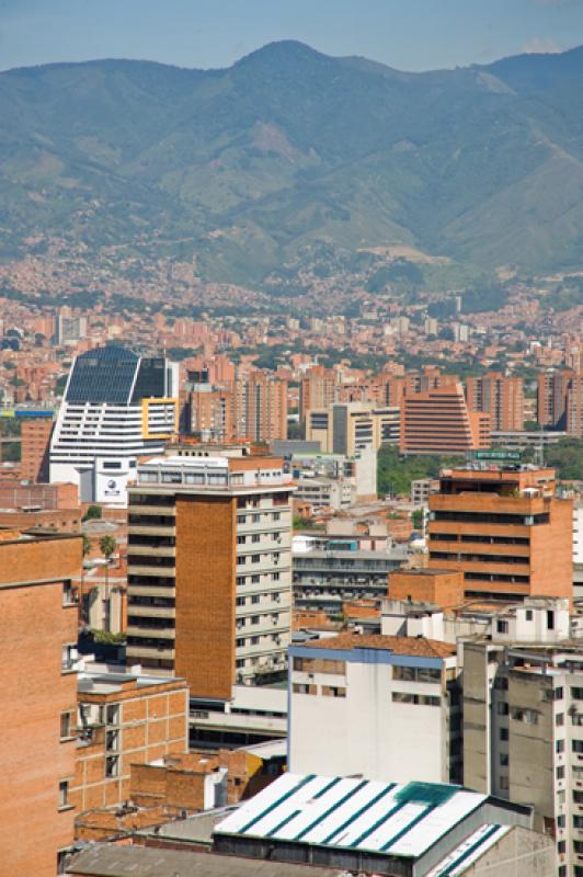 Panoramica de la Ciudad de Medellin, Antioquia, Co...