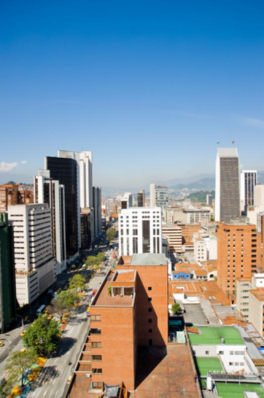 Panoramica de la Ciudad de Medellin, Antioquia, Co...