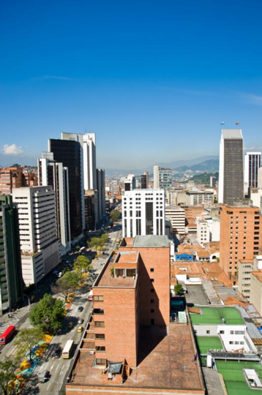 Panoramica de la Ciudad de Medellin, Antioquia, Co...