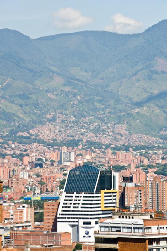 Panoramica de la Ciudad de Medellin, Antioquia, Co...