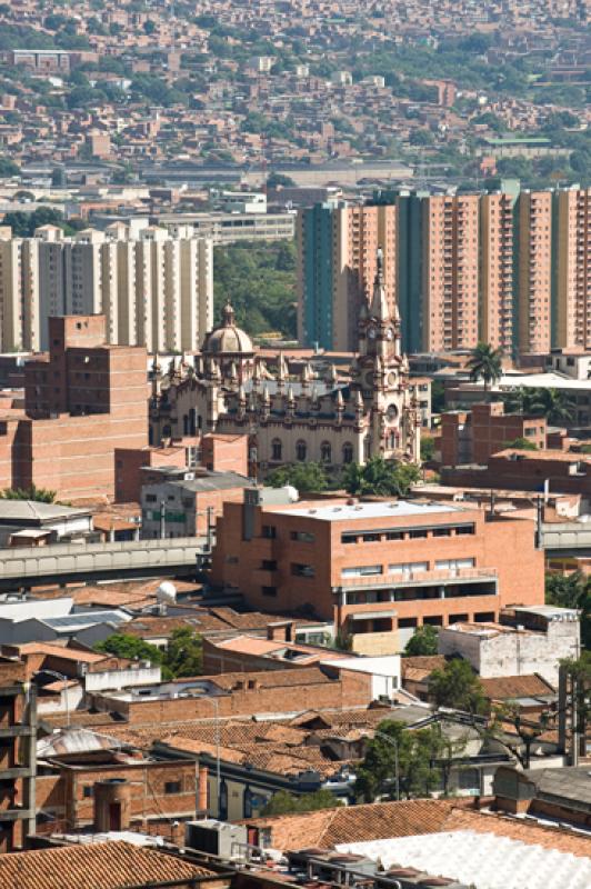 Panoramica de la Ciudad de Medellin, Antioquia, Co...