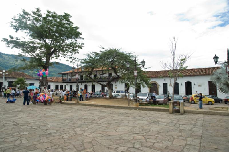 Parque Principal, San Juan Giron, Santander, Bucar...