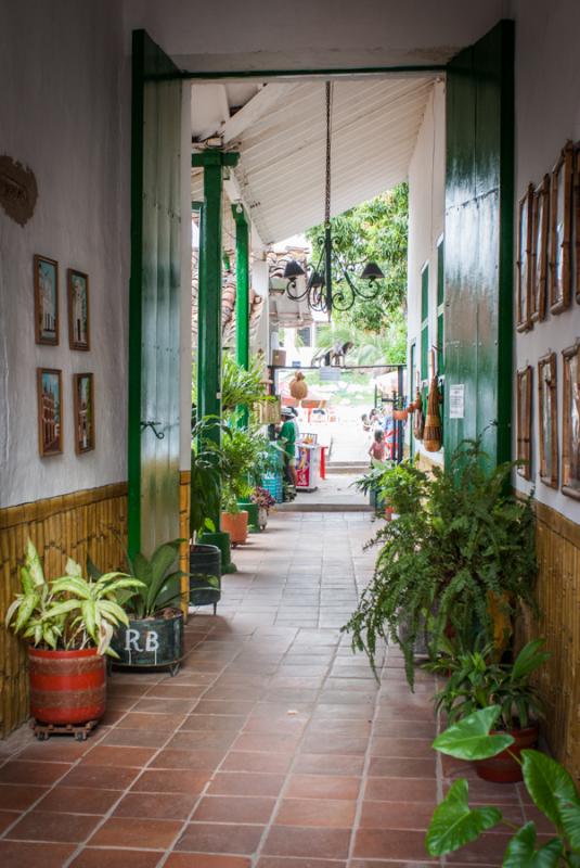 Casa Colonial, Santa Fe de Antioquia, Colombia, Su...