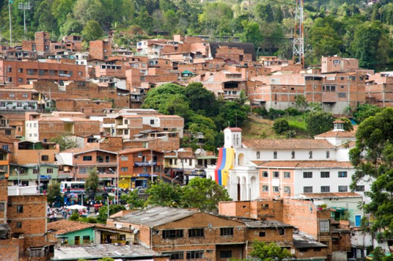 Panoramica de San Cristobal, Medellin, Antioquia, ...