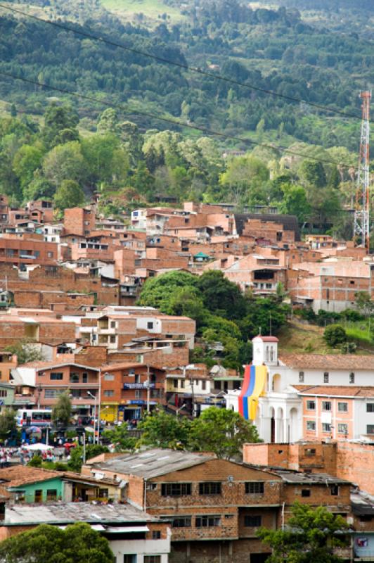 Panoramica de San Cristobal, Medellin, Antioquia, ...