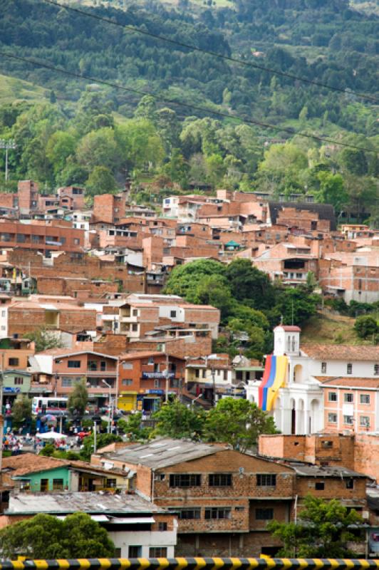 Panoramica de San Cristobal, Medellin, Antioquia, ...