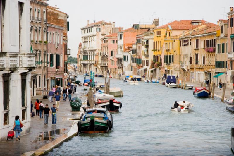 Gran Canal, Venecia, Veneto, Italia, Europa Occide...