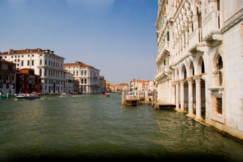 Gran Canal, Venecia, Veneto, Italia, Europa Occide...