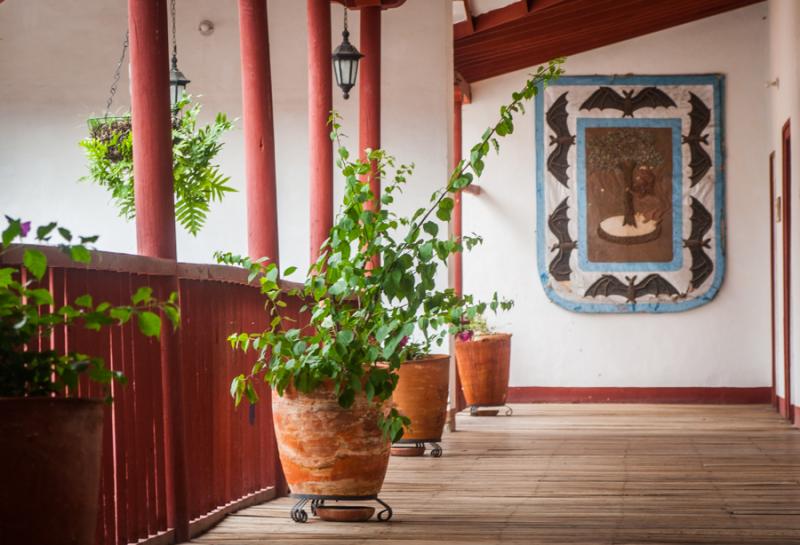 Casa Colonial, Santa Fe de Antioquia, Colombia, Su...