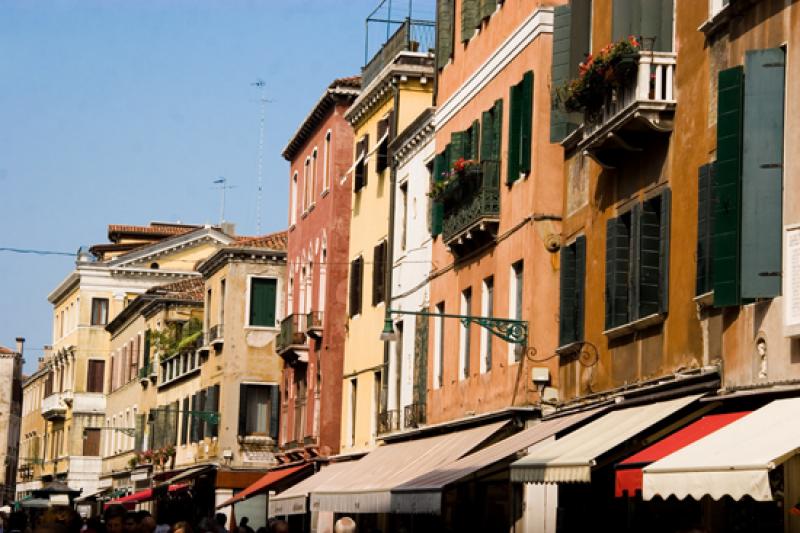 Arquitectura Tradicional, Venecia, Veneto, Italia,...