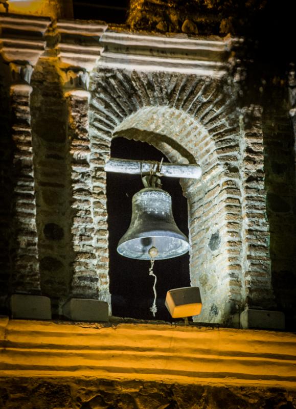 Camapanario en Santa Fe de Antioquia, Colombia, Su...