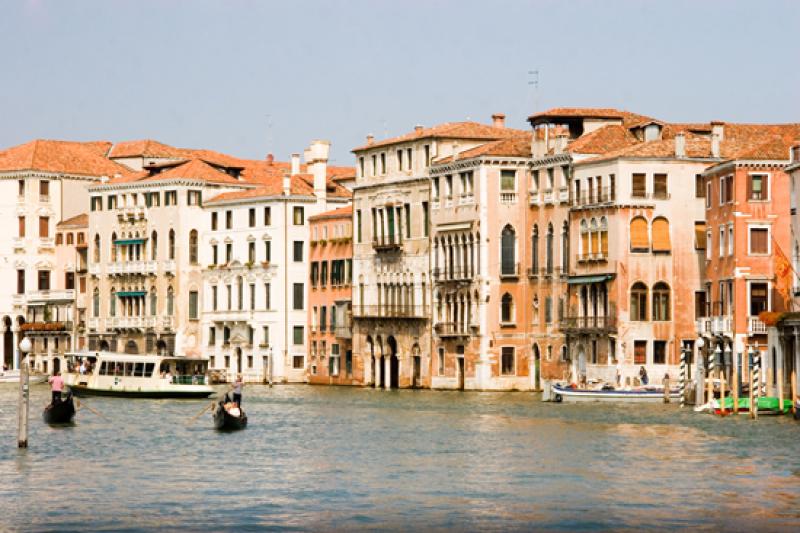 Gran Canal, Venecia, Veneto, Italia, Europa Occide...