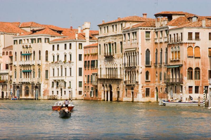 Gran Canal, Venecia, Veneto, Italia, Europa Occide...