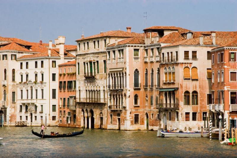 Gran Canal, Venecia, Veneto, Italia, Europa Occide...