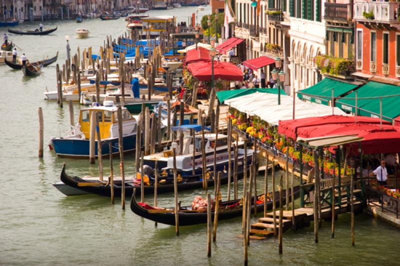 Gran Canal, Venecia, Veneto, Italia, Europa Occide...