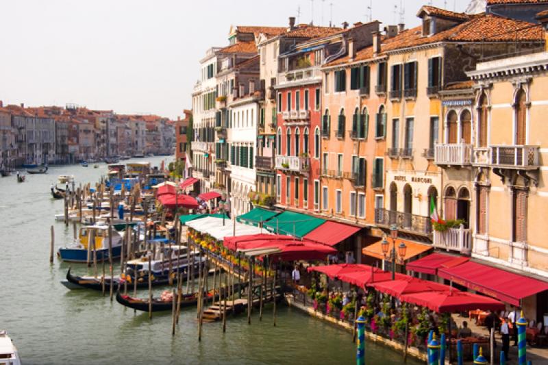 Gran Canal, Venecia, Veneto, Italia, Europa Occide...